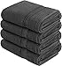 Utopia Towels Cotton Hand Towels, 4 Pack Towels, 700 GSM (Grey)