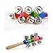 Maphissus Educational Musical Instruments Rattle and Rock Maracas Musical Toy Suits for Kids above 1 Years Old(Pack of 2)