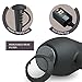 BERTA Professional Hair Dryer 1875W Negative Ions Hair Blow Dryer Far Infrared Heat 2 Speed and 3 Heat Setting AC Motor (Standard version)