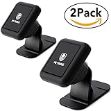 Phone Car Mount, Metrans Universal Stick on Dashboard/Windshield Magnetic Car Phone Holder for iPhone 7 Plus 6s Plus SE Andorid Phones and other Smartphones [2-PACK]