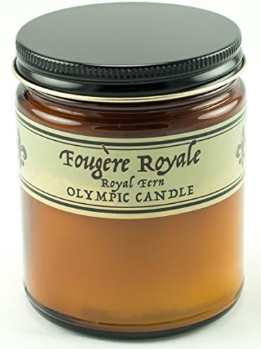 Olympic Candle Parfum De Maison Soy Candle, 8 oz, Royal Fern