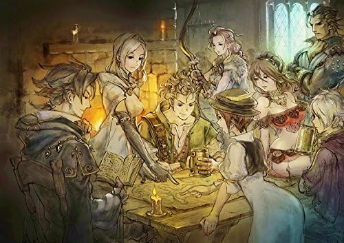Octopath Traveler Poster