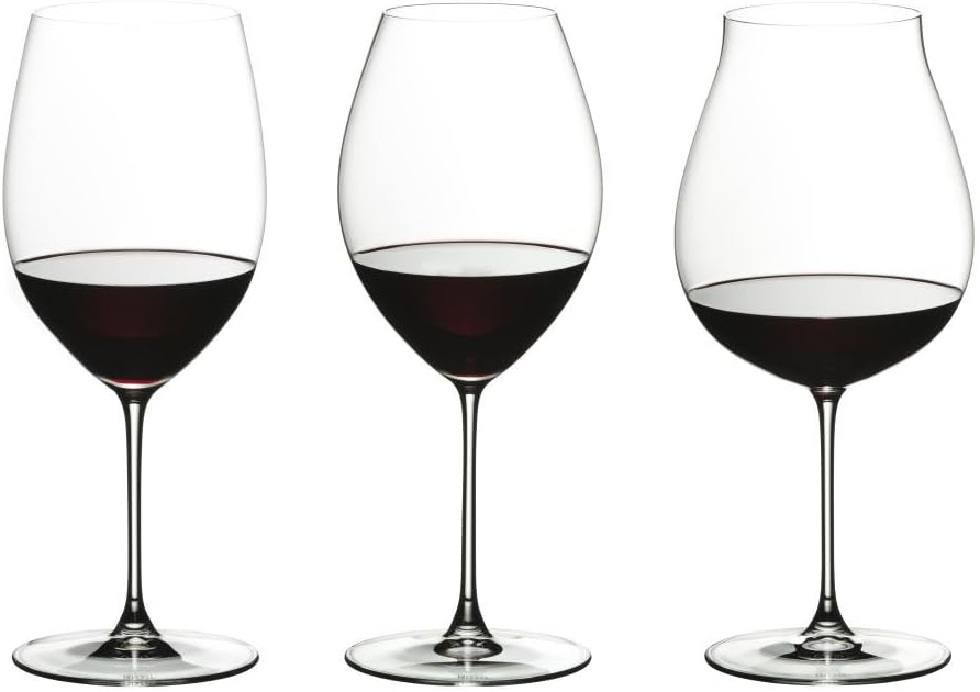 Amazon Com Riedel 5449 74 Veritas Wine Glasses Clear Wine Glasses