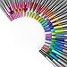 ARTEZA Fineliners Fine Point Pens, Set of 72 Fine Tip Markers with 0.4mm Tips & Sure Grip Ergonomic Barrels, Brilliant Assorted Colors for Coloring, Drawing & Detailing + Sturdy Metal Storage Case