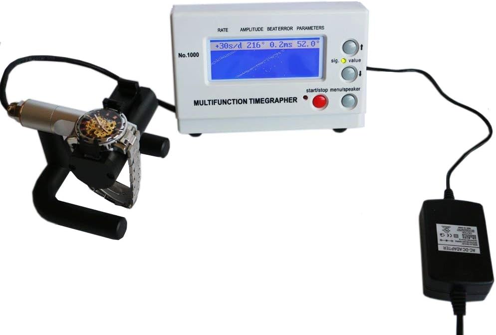 OTOOLWORLD Watch Tester Timing Multifunction Timegrapher NO.1000 Watch tool: Home Improvement