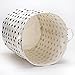 Sea Team 19.7 Inches Large Sized Waterproof Coating Ramie Cotton Fabric Folding Laundry Hamper Bucket Cylindric Burlap Canvas Storage Basket with Stylish Stars Design (19.7