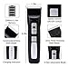 Dog Clippers 2-Speed Professional Rechargeable Cordless Pet Grooming Clippers Kit with Low Noise and Safety Blade Design for Thick Coats