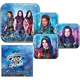 Disney Descendants 3 Party Supply Kit for 8 Guests - 32 Pieces