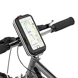 Fitian Frame Bike Bag Bicycle Phone Bag Waterproof Sensitive Touch Screen iPhone X 8 7 6s 6 Plus/Samsung Galaxy s8/Note 5/Huawei Below 6.2 Inch Phone Case for Bicycle Frame Top Tube Handlebar