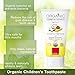 RADIUS USDA Organic Kids Toothpaste 3oz Non Toxic Chemical-Free Gluten-Free Designed to Improve Gum Health for Children's 6 Months and Up - Coconut Banana - Pack of 3