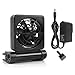 Aquarium Chiller, Fish Tank Cooling Fan System for Salt Fresh Water, 2 Variable Speed, Wide Angle Adjustable (1-Fan)