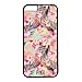 Iphone 6 Case,Victoria's Secret PINK Flowers Design PC Black Case for Iphone 6 4.7inch(F Series)