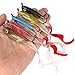 Goture Soft Lead Fish Set Kit Lots, Best Choice for Fishing Lures Baits Tackle Set for Freshwater Trout Bass Salmon-Include Vivid Spinner Baits, Crankbaits Lures