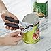 Swing-A-Way Comfort Comfort Grip Can Opener - All-Steel Construction, Smooth - Easy to Use, High-Carbon Cutting Wheel, Integrated Bottle Opener, Easy to Clean, Ideal for Arthritis and Seniors (Black)