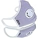 Vogmask Bijou Blue C2V Organic Cotton / N99 / Carbon Filter / Dual Exhale Valve / LARGE (over 120 lbs)