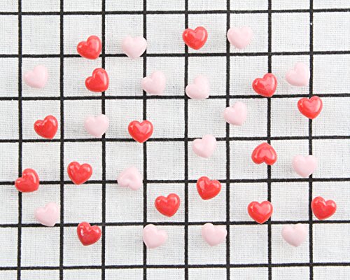 Cartoon Pushpin Combination 30 Pcs Heart Shaped Thumbtacks for Feature Wall, Whiteboard, Corkboard, Photo Wall