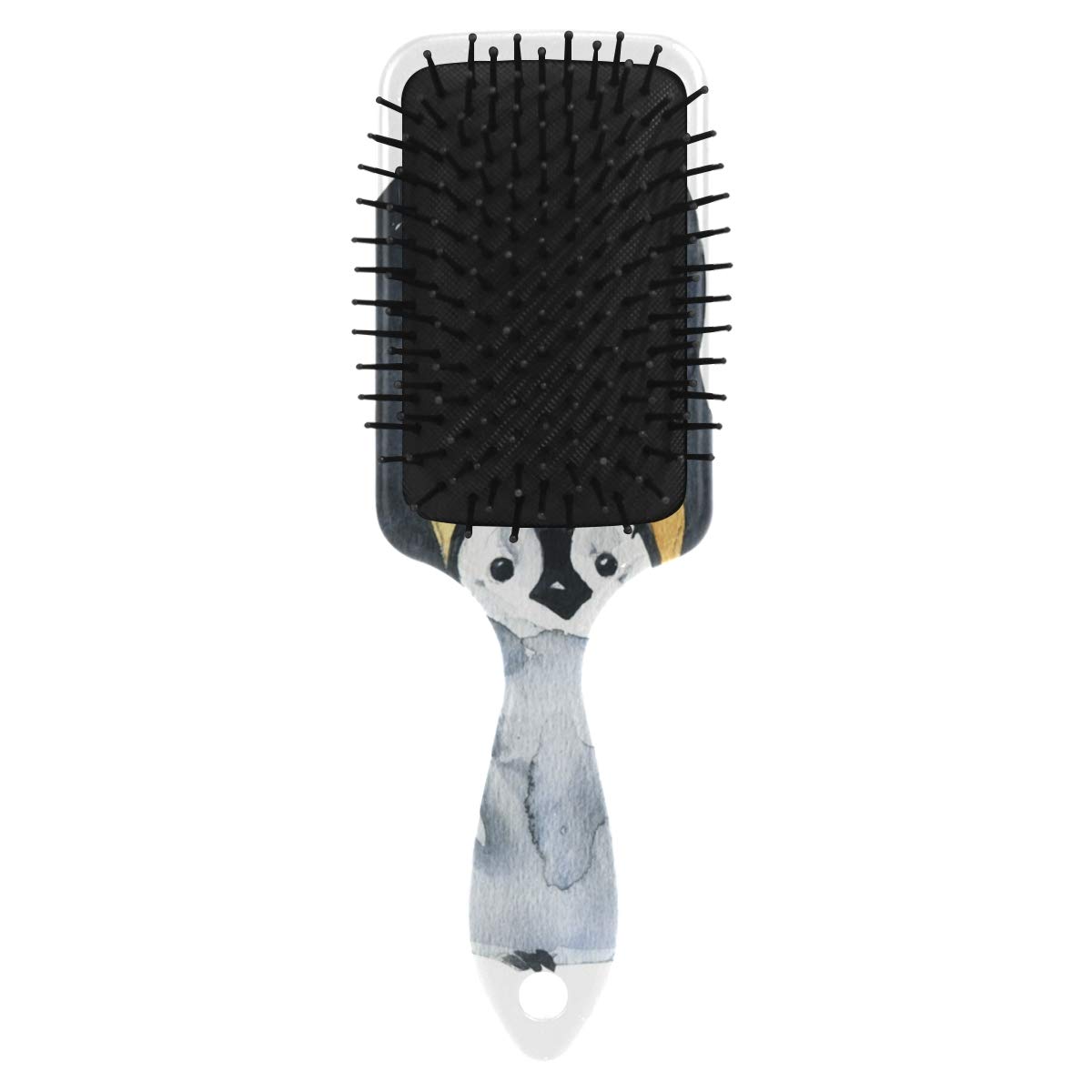 Amazon Com Penguins Family Hair Brush For Wet Dry Hair Grip