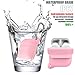 Airpods Case Protective Silicone Cover and Skin with Carabiner– Waterproof Shock Resistant Airpods Accessories for Airpods Charging Case (Pink)
