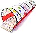 EWONDERWORLD Jumbo Polka Dot Development Crawl Play Tunnel Safety Meshing & Tote Bag, 20