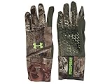 Under Armour Mens UA Scent Control Gloves Large Mossy Oak Treestand