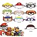 Puppy Party Birthday Masks for Paw Patrol Toys-Party Supplies for Kids (Set of 10)