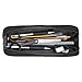LIHIT LAB Large Capacity Zipper Long Pencil Case For School Office College, Big Capacity Pencil Bag Holder Adults Teen Boys Girls, Travel Cosmetics Storage, Navy Camo (A7552-132)