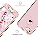 BENTOBEN iPhone 6S Plus Case, iPhone 6 Plus Case, Heavy Duty Shockproof 3 in 1 Slim Hybrid Hard PC Cover Soft Silicone Rubber Bumper Protective Phone Case for iPhone 6S Plus/6 Plus 5.5 Inch Rose Gold
