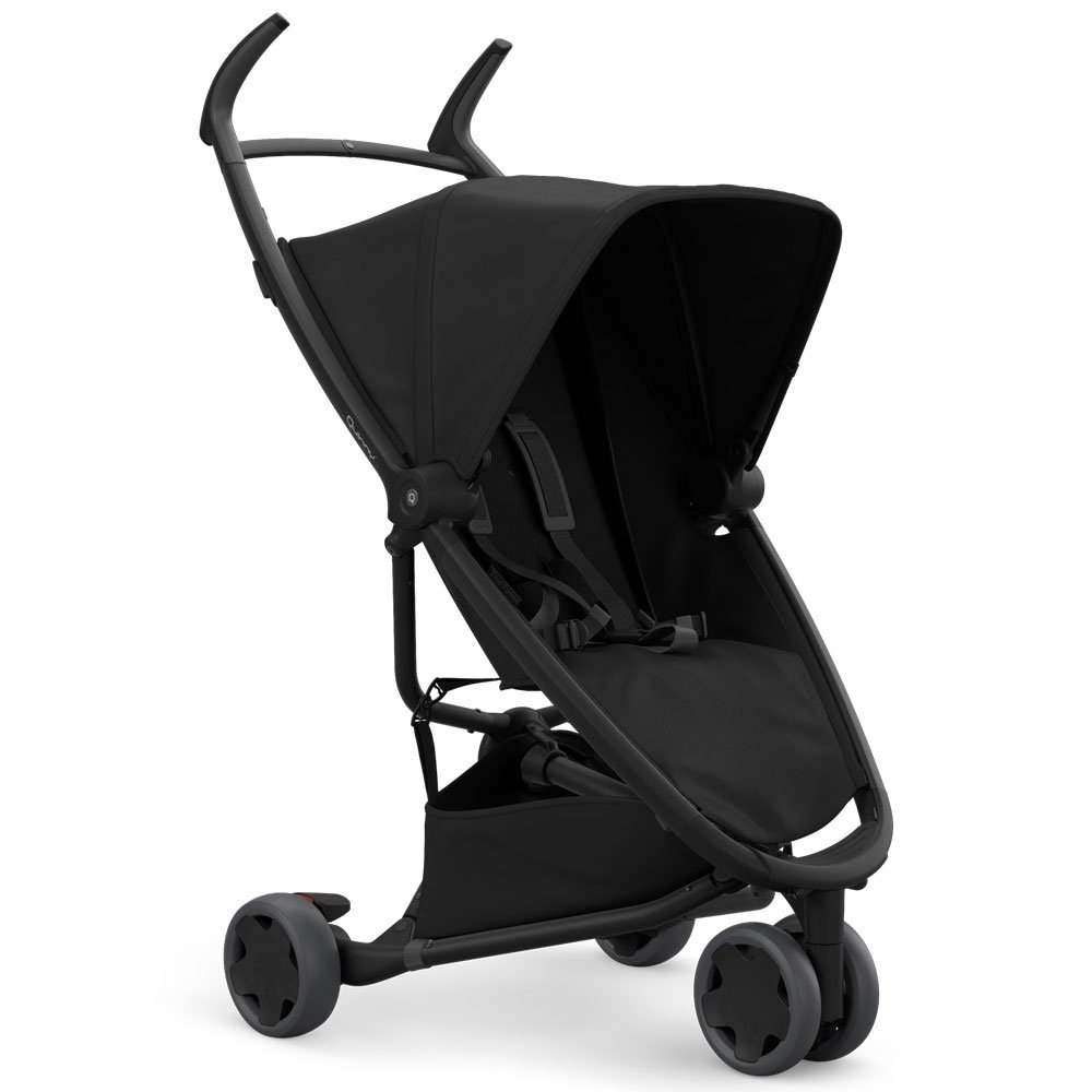 Quinny Zapp Xpress Buggy, kompakt zusammenfaltbar, leicht und komfortabel, mit Relax-Position, schwarz