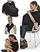 Bamboobies Nursing Cover for Breastfeeding - Ultra-soft, Lightweight - Multi-use - One Size, Black Poncho.