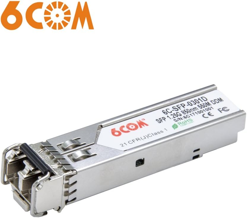6COMGIGA 1.25Gb SFP LC Multi-Mode Transceiver Module