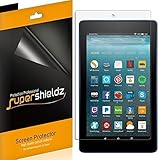 Supershieldz (3 Pack) for All New Fire HD 8 Tablet 8 inch (8th and 7th Generation, 2018, 2017 Release) Screen Protector, High Definition Clear Shield (PET)