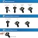 Bluetooth FM Transmitter, GRDE Bluetooth Car Adapter Wireless in-car Receiver with Dual USB Car Charger and Hands-free Calling for iPhone Samsung, Ipad, Smartphone
