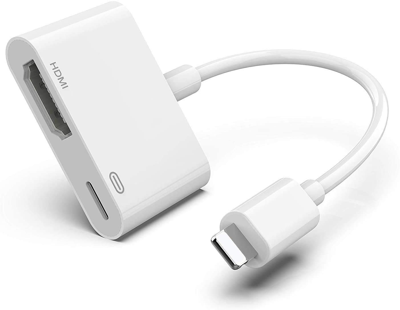 Mua Handic Version Iphone Hdmi Conversion Adapter Lightning Connecting Cable Hdmi Cable No Setting Required No Operation High Definition Game Av Tv Viewing 11 11 Pro 11 Pro Iphone X Xr Xs Se 8 8 Plus Compatible With