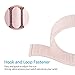 Shangpule Compatible Fitbit Versa Bands, Replacement Woven Nylon Sport Watch Band Bracelet Strap Hook and Loop Fastener Adjustable Wristbands Compatible Fitbit Versa Smart Watch(Pink)