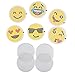 Emoji Smiley Face Fuse Beads- 6 Different Emojis - 3600pcs Beads (6 Colors), Tweezers, Peg Boards, Ironing Paper, Case - Works with Perler Beads- Pixel Art Project Gift- Officially Licensed by Emoji