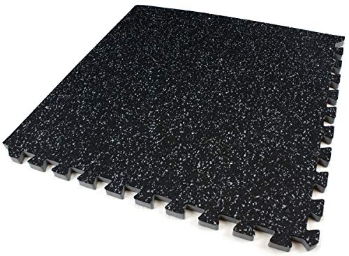 Incstores 3 8 Soft Rubber Interlocking Gym Flooring Tiles