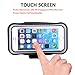 Sweatproof Sports Running Armband for iPhone 7 Plus 6s Plus 6 Plus, Android Samsung Galaxy S8 Plus, Note 3/4/5 (5.5 inch) With Adjustable Velcro, Reflective Workout Band, Key Holder & Screen Protector