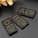 OneTigris Military Blood Type A/B/AB/O+ Positive Hook Patch - 2