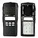 abcGoodefg® New Replacement Front Outer Housing Case Cover for Motorola HT1250 Two Way Radio Black