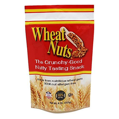 Wheat Nuts, 100% Nut Free Snack, Peanut Allergy Safe, No cholesterol, Crunchy Good Nutty Taste, Nutritious, 8oz… - Image 4