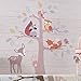 Lambs & Ivy Little Woodland Animals Tree Jumbo Wall Appliques, Brown