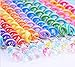 Girls 12 Pcs Hair Twist DIY Tool Stylish Hair Accessories with Beads Multicolor