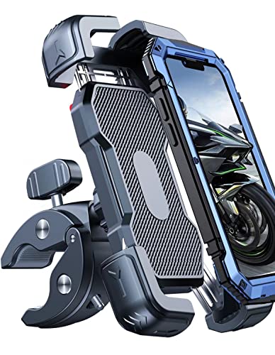 Soporte de celular para moto anti-vibración contra el viento