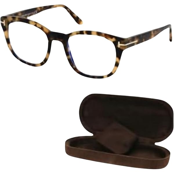 Tom Ford Eyeglasses FT 6043 -B 052 Dark Havana / at Amazon  display picture 1
