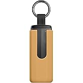 kwmobile Silicone Cover Compatible with Skullcandy Method 360 ANC - Case Cover Stick-On Skin with Clip - Sand