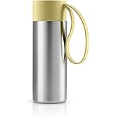 Eva Solo | to Go Cup 12oz | Double Walled Thermo Cup with Vacuum | Danish Design, Functionality & Quality | Champagne