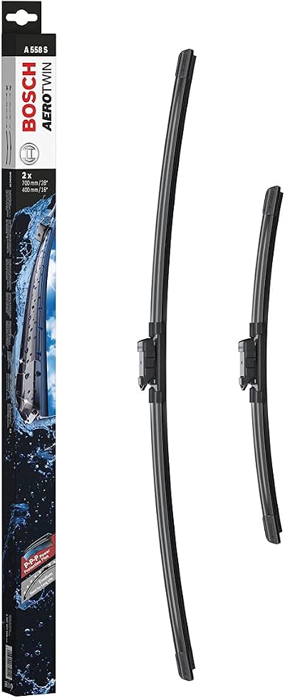 Bosch Aerotwin A 558 S Front Windscreen Wiper Blades Set 2 700mm 400mm