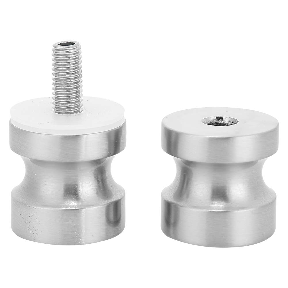 Oumefar Round Bathroom Door Knob,Glass Door Handles Aluminium Alloy Pull Knobs,for Shower Glass Door Bathroom Sliding Door