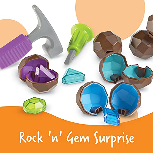 Learning Resources Rock 'n Gem Surprise, Sorting, Matching & Counting