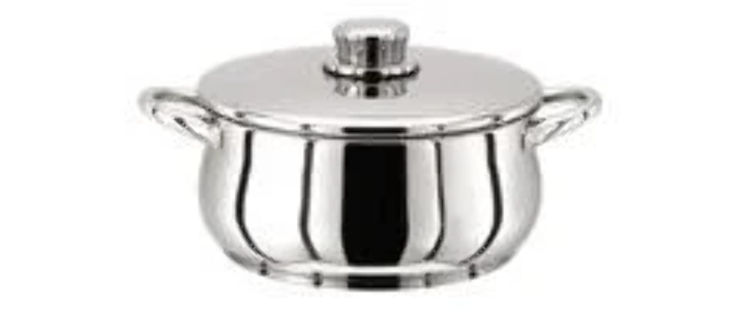 Stellar Classic Stainless Steel Casserole with Lid 24cm, 3.2L Induction Ready, Oven Safe, Dishwasher Safe — image 1